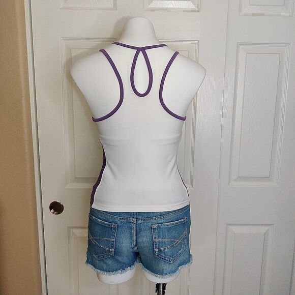 Nike Fit Dry fitted racerback tank top 208401-110 M - Picture 5 of 10